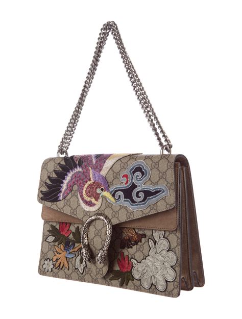 gucci purse embroidered|gucci purses outlet online.